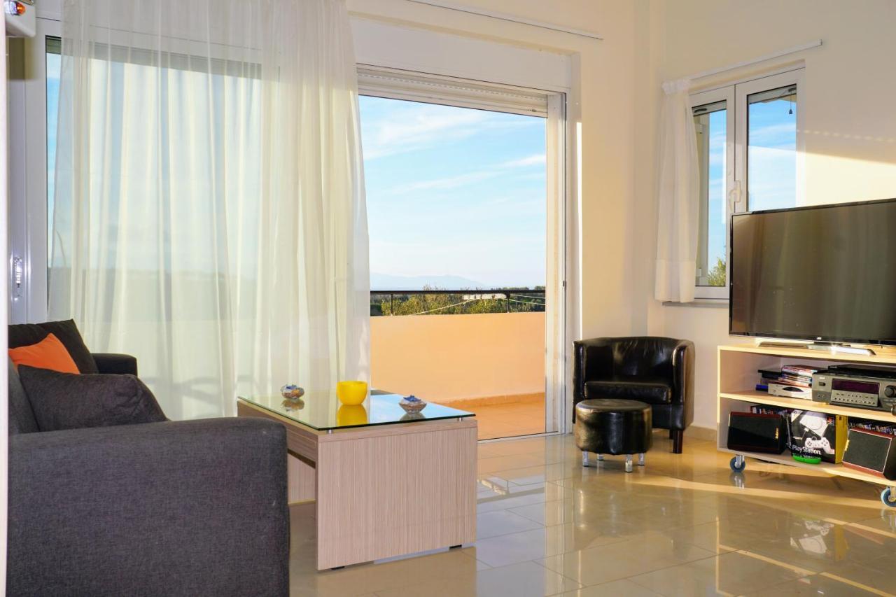 Olive Tree Hillside Apartment Stalós Zewnętrze zdjęcie
