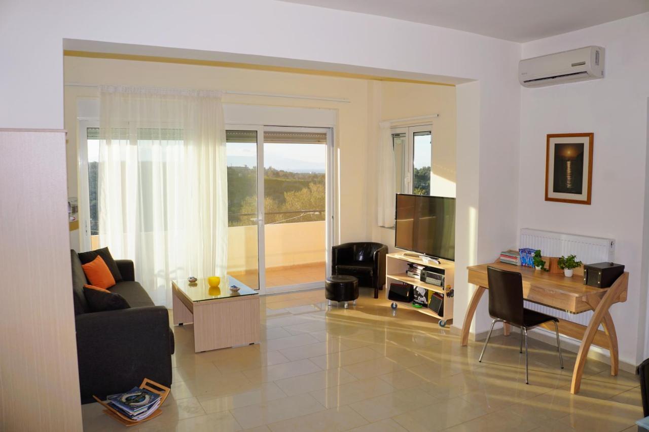 Olive Tree Hillside Apartment Stalós Zewnętrze zdjęcie