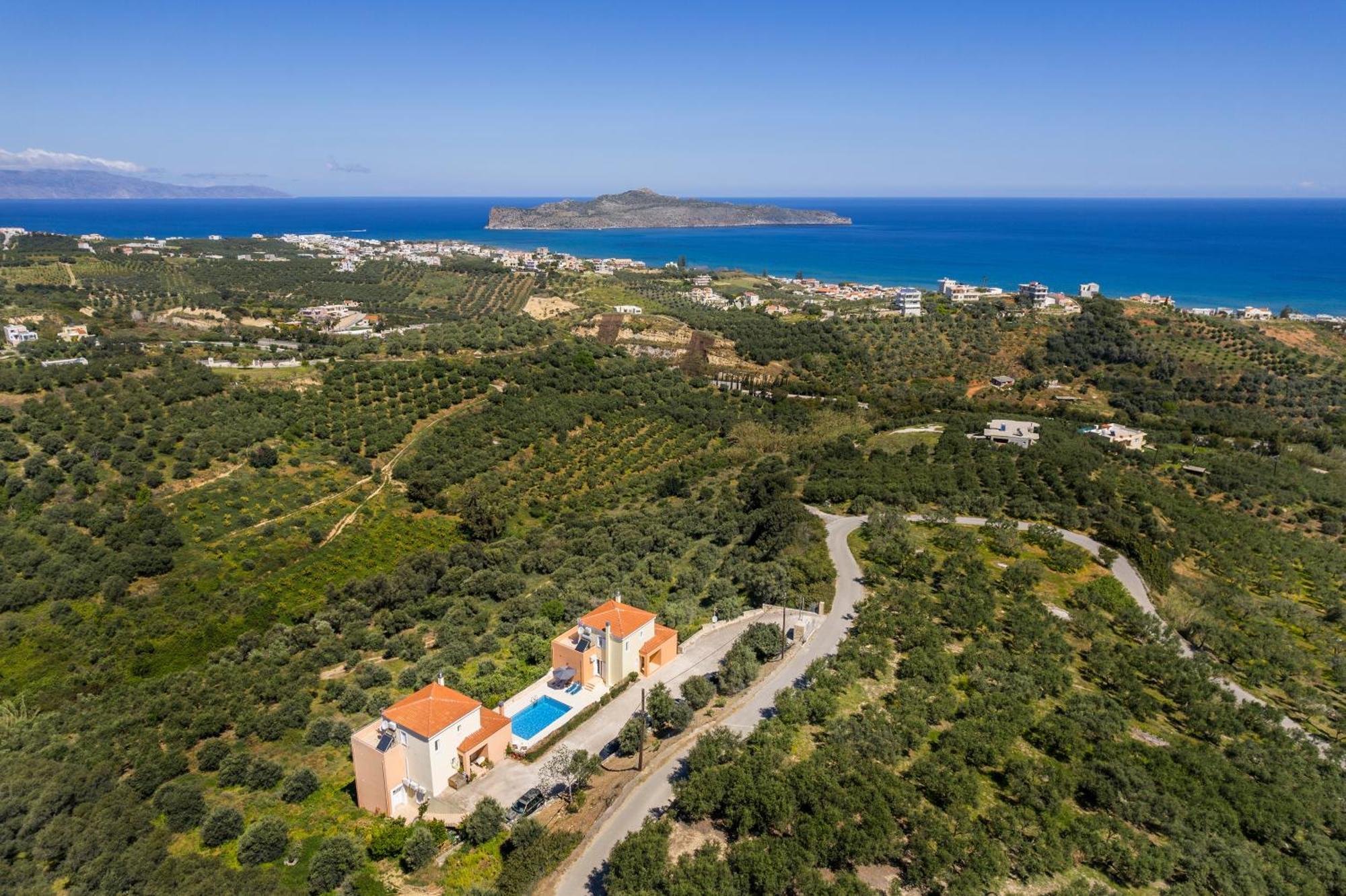 Olive Tree Hillside Apartment Stalós Zewnętrze zdjęcie